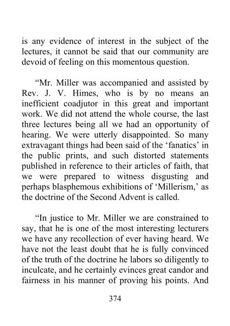 Memoirs of William Miller - Sylvester Bliss