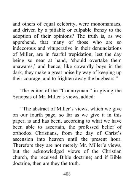 Memoirs of William Miller - Sylvester Bliss