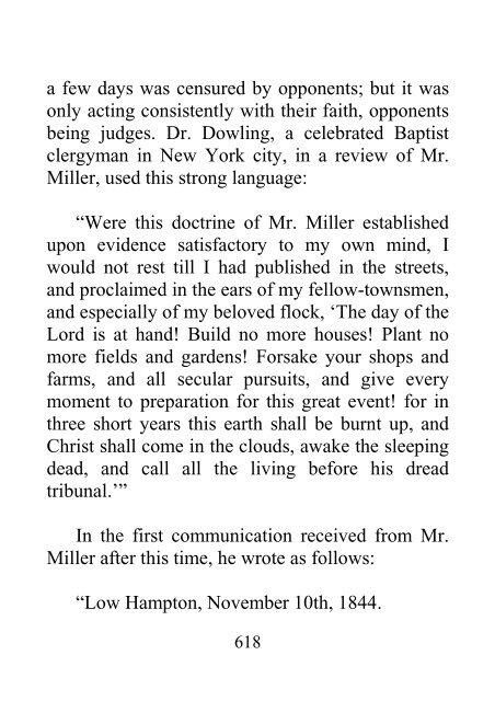 Memoirs of William Miller - Sylvester Bliss