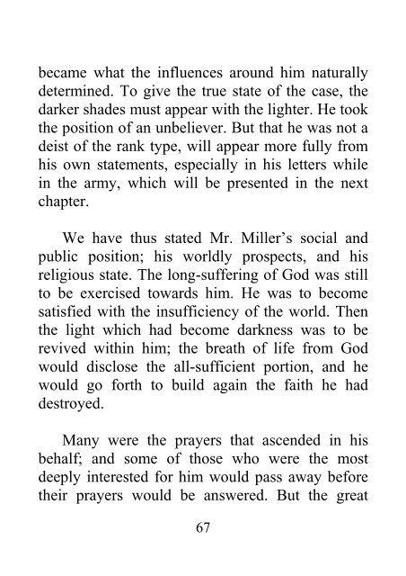 Memoirs of William Miller - Sylvester Bliss