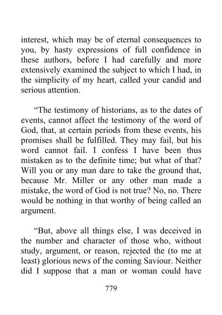 Memoirs of William Miller - Sylvester Bliss