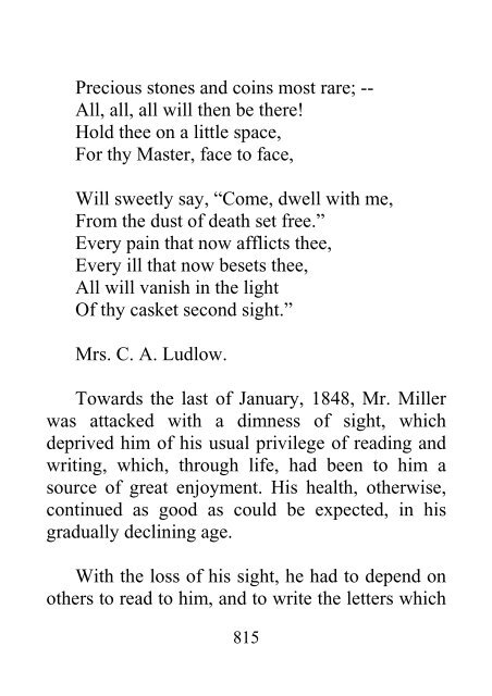 Memoirs of William Miller - Sylvester Bliss