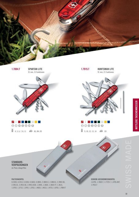 VICTORINOX 2018