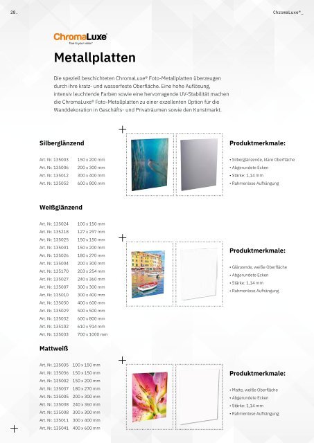 Katalog Sublimation