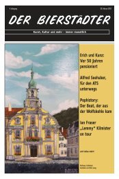 Erich und Kunz: Vor 50 Jahren pensioniert Alfred ... - Bierstaedter Start