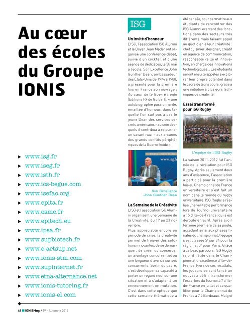 Télécharger le IONIS Mag en PDF - IONIS Online