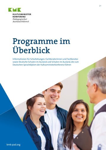Programme im Überblick