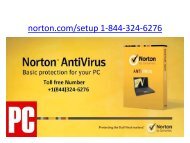 Norton.com/Setup | 1 844-324-6276 | Install Norton Security