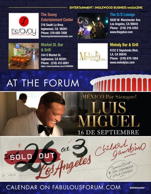 Inglewood Business Magazine August 2018