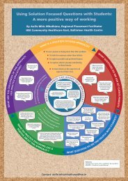 Using SF questions with SLT students