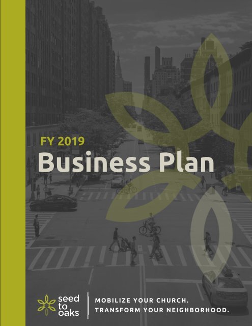 2018-2019 Business Plan Master 