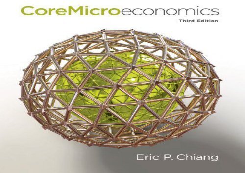 [+]The best book of the month Coremicroeconomics [PDF] 