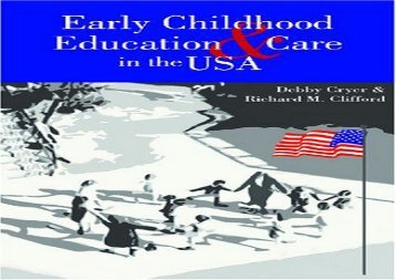 Read Early Child Educ Care USA Full Ebook