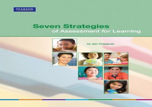 [PDF] Seven Strategies of Assessment for Learning Full Ebook