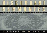 Download Discordant Harmonies: A New Ecology for the Twenty-First Century | Ebook