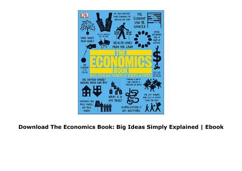 Download The Economics Book: Big Ideas Simply Explained | Ebook