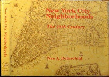 PDF New York City Neighbourhoods: The Eighteenth Century | pDf books