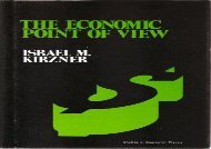 PDF The Economic Point of View: An Essay in the History of Economic Thought | Download file