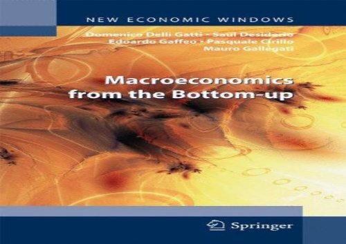 Read Macroeconomics from the Bottom-up (New Economic Windows) | Ebook