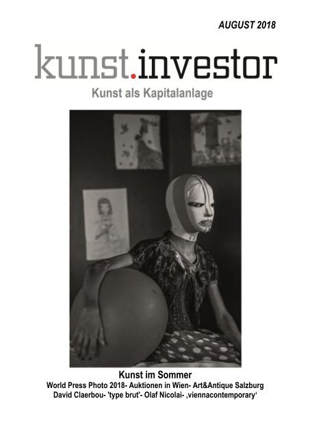 KUNSTINVESTOR AUSGABE AUGUST 2018