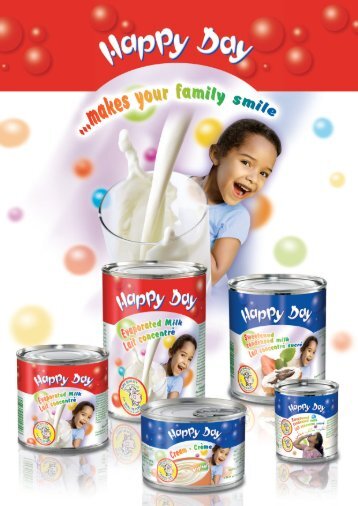 Happy Day is the brand which brings  tasty products from fresh cow´s ...