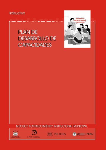 plan de desarrollo de capacidades plan de desarrollo de capacidades