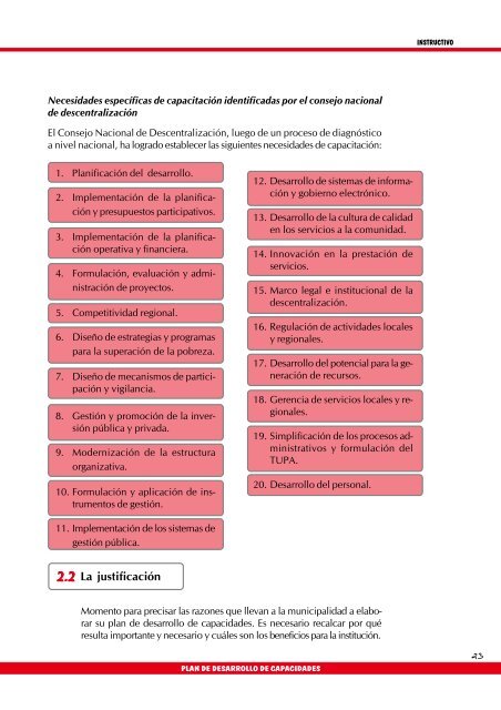 plan de desarrollo de capacidades plan de desarrollo de capacidades