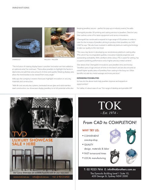 Jeweller - August Issue 2018