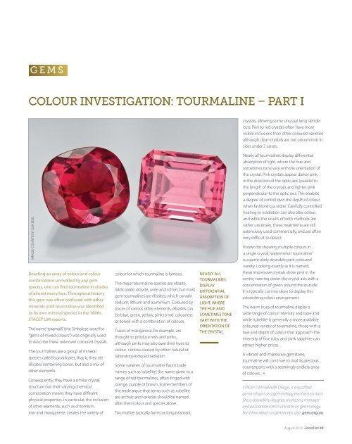 Jeweller - August Issue 2018