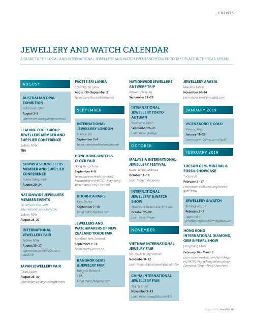 Jeweller - August Issue 2018