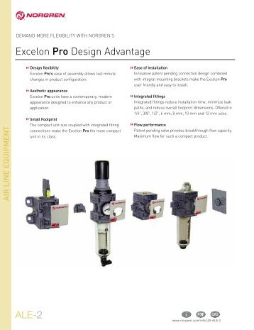 ALE-2 Excelon Pro Design Advantage - Norgren Pneumatics ...
