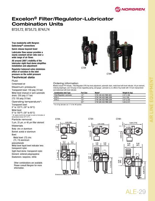 ALE-2 Excelon Pro Design Advantage - Norgren Pneumatics ...