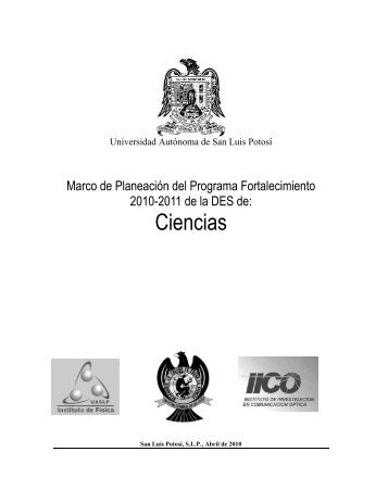 Formato ProDES 2007 - Universidad Autónoma de San Luis Potosí