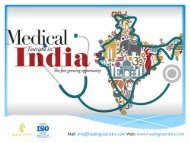 Best Medical Tourism and Healthcare services in India - healing touristry