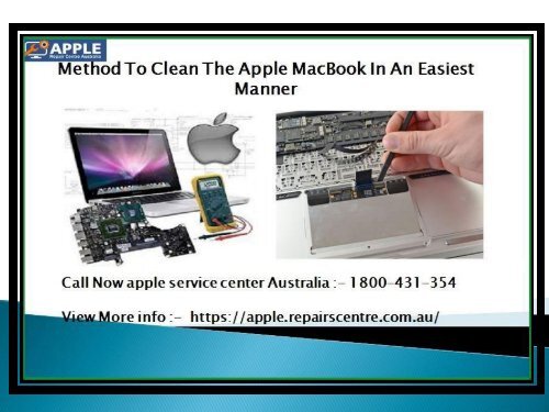 Method To Clean The Apple MacBook In An Easiest Manner