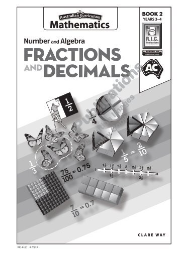 RIC-6137 AC Fractions and Decimals Book 2