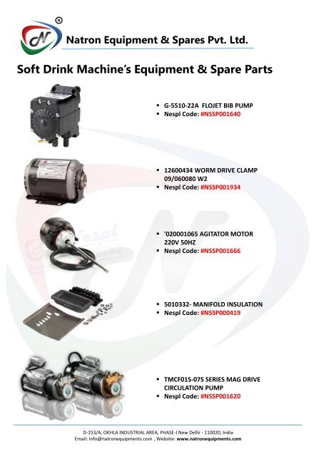 Natron Equipment & Spares Pvt. Ltd.