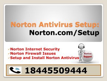 www.norton.com/activate @ 18445509444