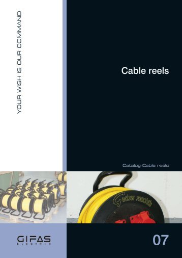 Cable reels - GIFAS Electric GmbH