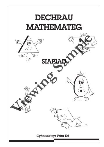 PR-3061 Dechrau Mathemateg - Siapiau