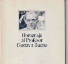 1990 - Homenaje al Profesor Gustavo Bueno. Universidad de Oviedo