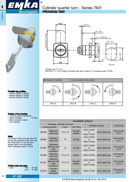 EMKA ECHO 2012 Catalogue supplement EN - EMKA Beschlagteile