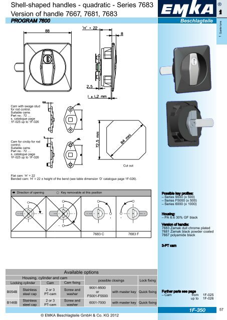 EMKA ECHO 2012 Catalogue supplement EN - EMKA Beschlagteile