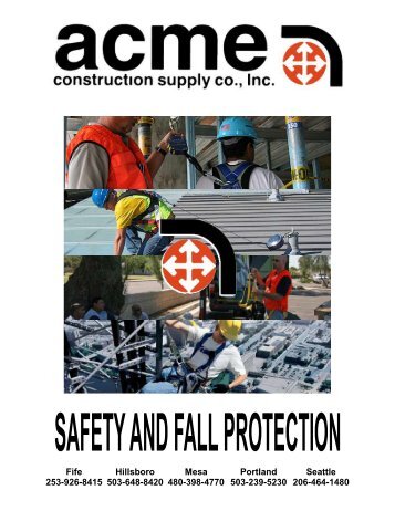 safety - Acme Construction Supply Inc