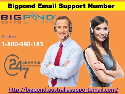 To Tackle Issue | Use Support Number 1-800-980-183|Bigpond Email 