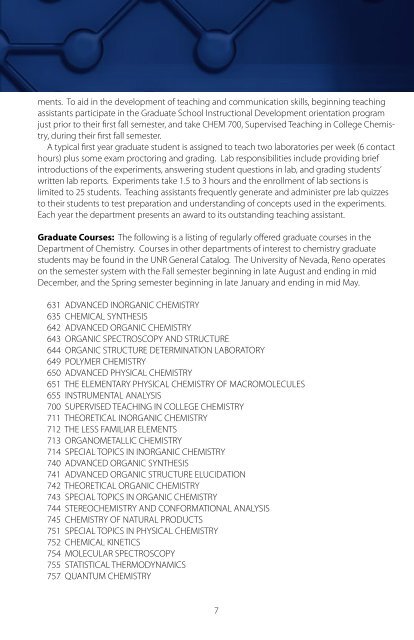 Chemistry and Chemical Physics Graduate Programs brochure