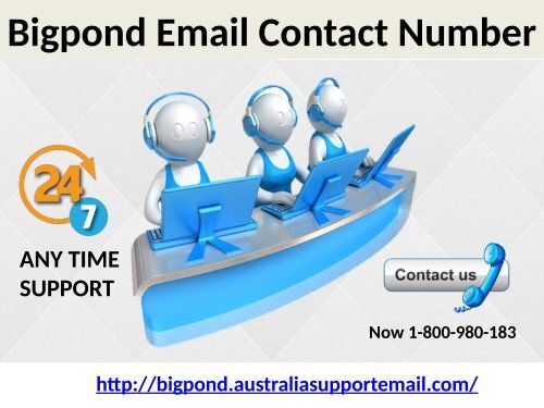 Avoid Spam By Using 1-800-980-183 Bigpond Email Contact Number