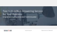 Tips to Hire Best Answering Service for Your Business