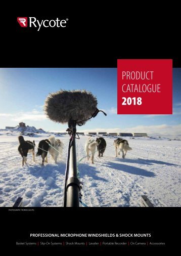 Rycote Product Catalogue 2018