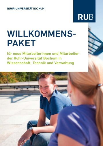 informationen rund um ihren arbeits- platz - der Verwaltung - Ruhr ...